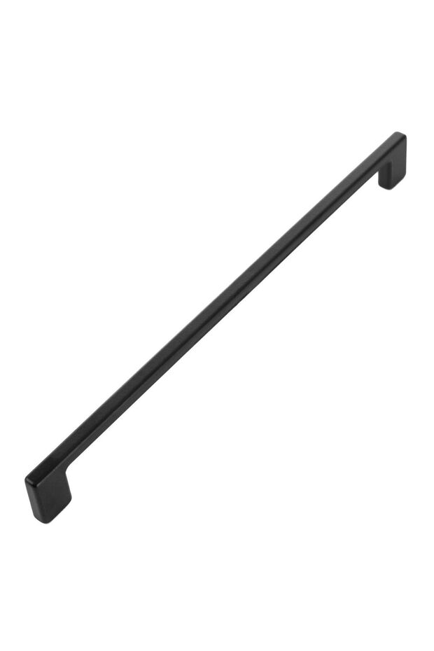 Delicate Black 224 mm Handle Luxury Country Kitchen Furniture Cabinet Drawer Handle
