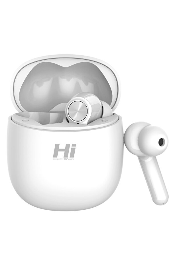 Flybuds Pro Passive Noise Canceling 4 Microphones White Tws Ipx5 Bluetooth 5.3 Wireless Ear