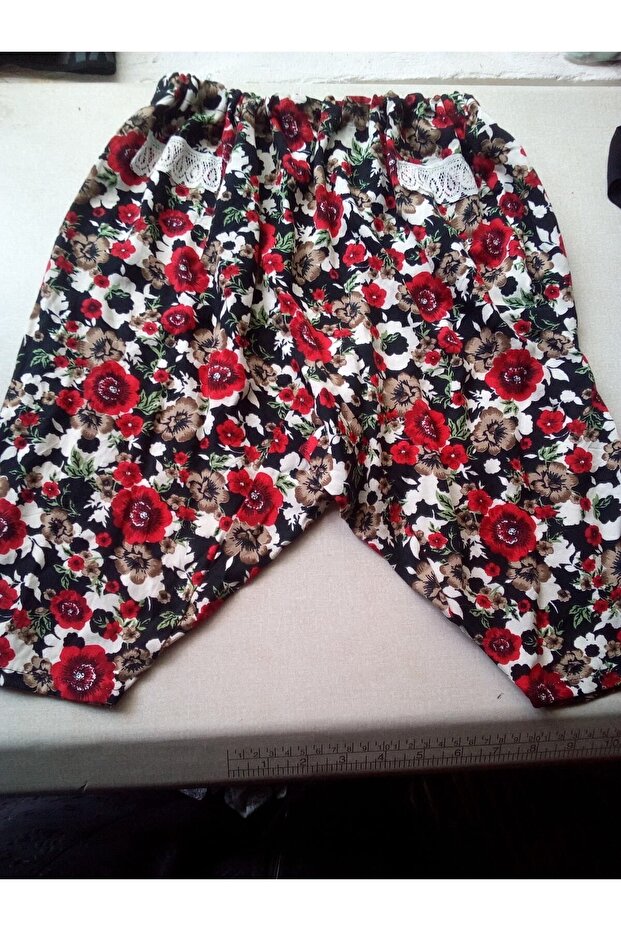 Çicek Desen Şalvar - 1