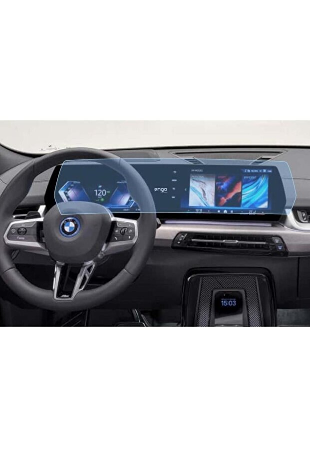 BMW iX2 U10 Multimedia Screen Protector - One Piece Curved