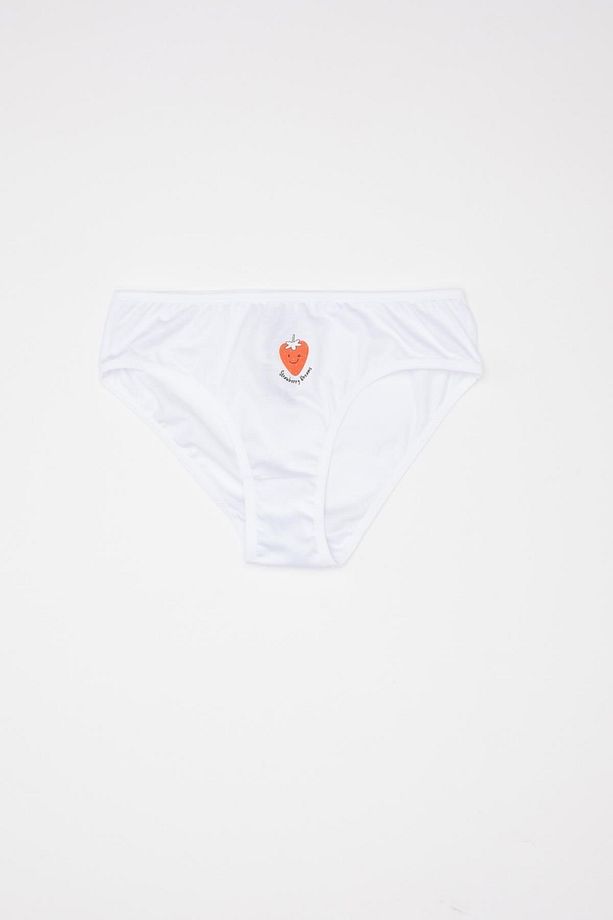 Kız Çocuk Desenli 3'lü Slip Külot C7958a824sm - 2