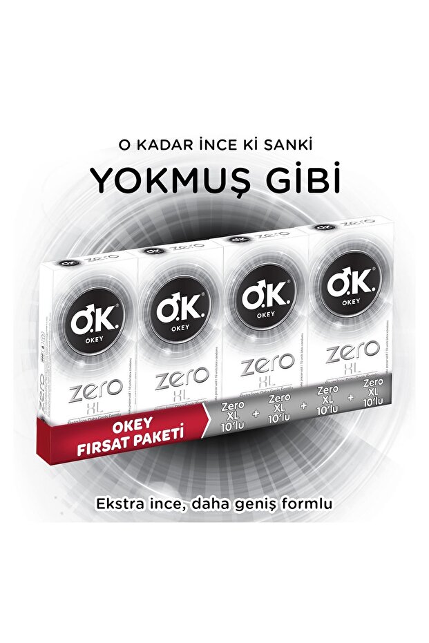 Zero Xl 40'lı Prezervatif - 2