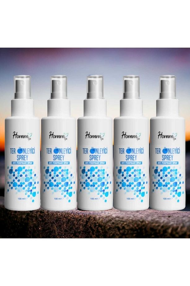 HOMM BİTKİSEL TER ÖNLEYİCİ SPREY 100 ML 5 ADET - 1