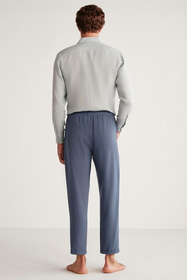 Keten pantolon-FT424 - 2