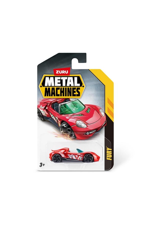 ( OYUNCAK ) Metal Machines S3 Tekli Paket Fury Kırmızı  Metal Machines ( OYUNCAK ) 1 ADET ) - 1