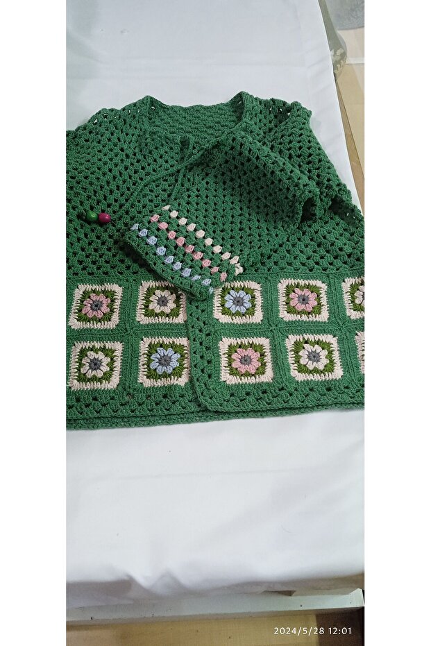 Motif el örgüsü hirka - 8