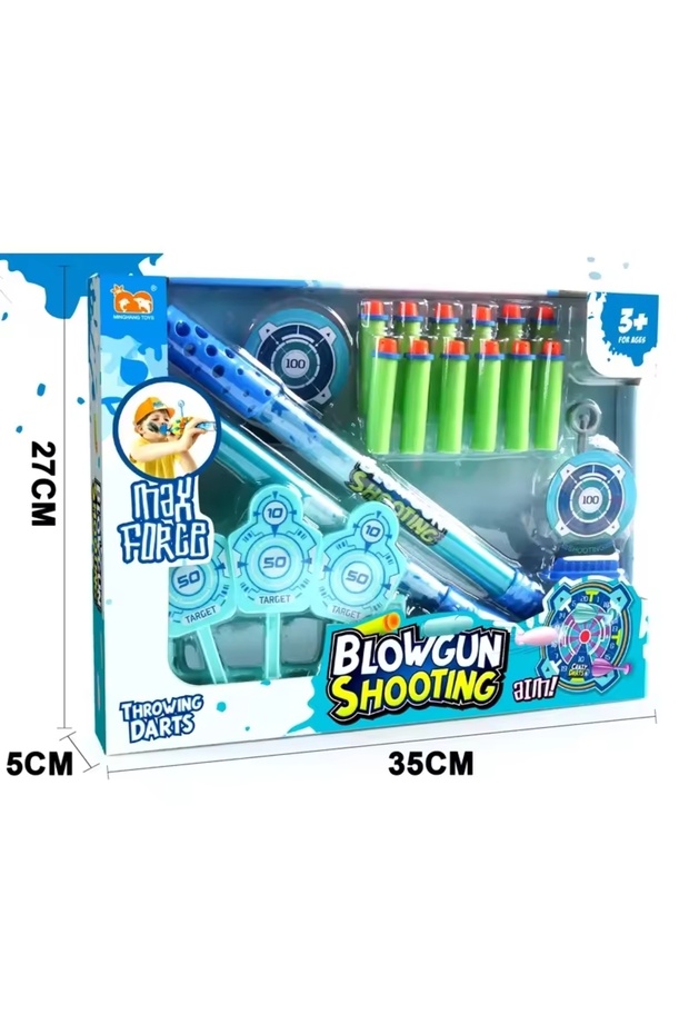 ÜFLEME TABANCASI ATIŞ SETİ - 7