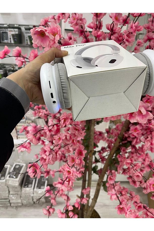Max 2 Bluteetooth Kulaklık Hafıza Kartı Aux Girişi Uzun Şarj Süresi Siyah Renk - 6