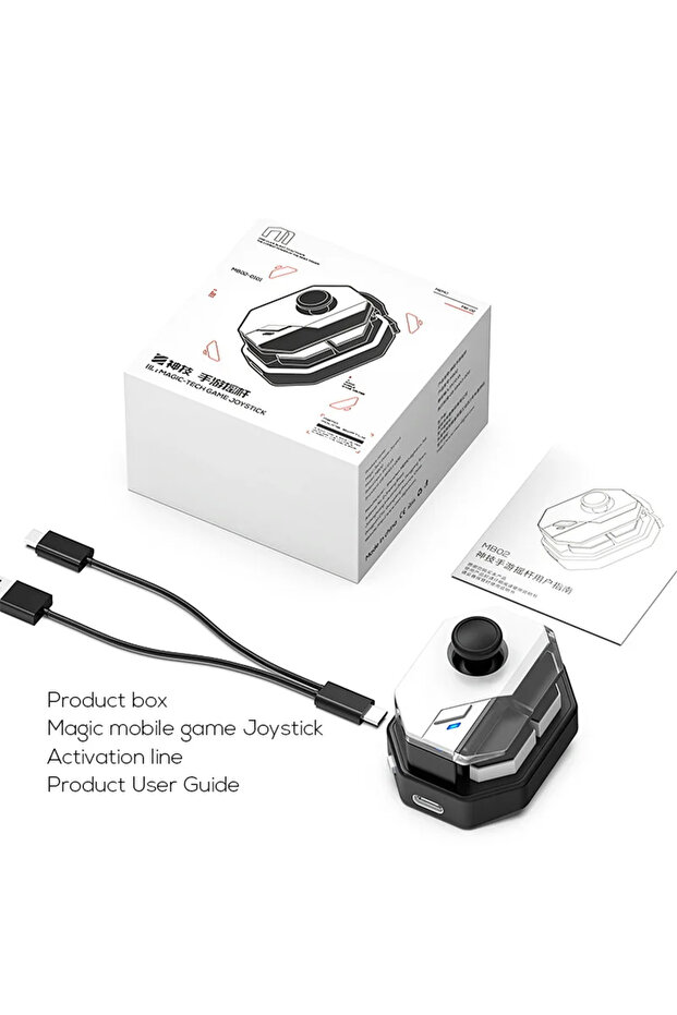 MB02 PUBG Mobile - Android/Apple Compatible, Wireless HID MFI Joystick, Macro Feature and No Delay - 5
