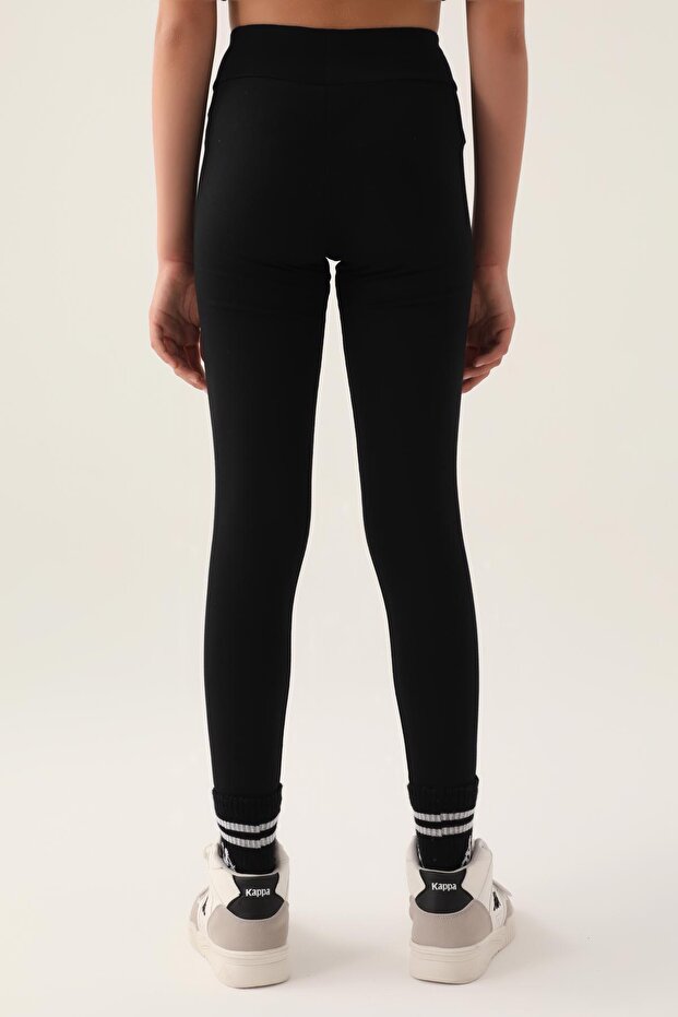 Authentic Celeste Kız Çocuk Antrasit Regular Fit Tayt - 3