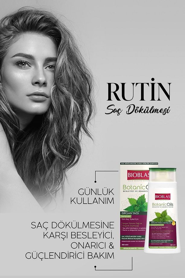 Botanic Oils Isırgan Yağlı Şampuan 360 ml - 3