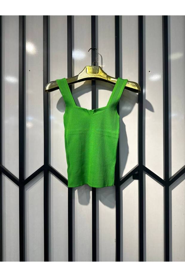 Triko Standart Crop Bluz - 1