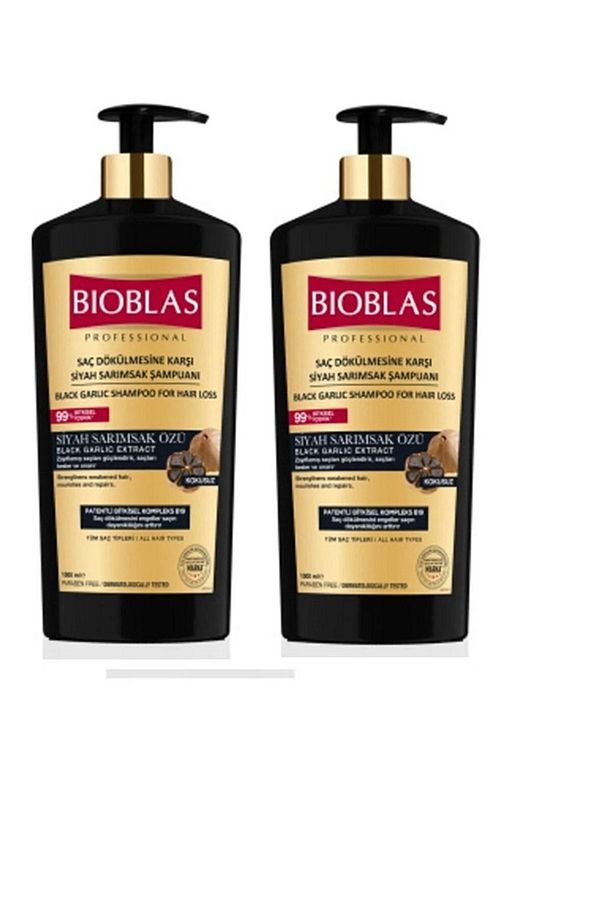 Siyah Kara Sarımsak Şampuanı 1000ml X 2adet - 1