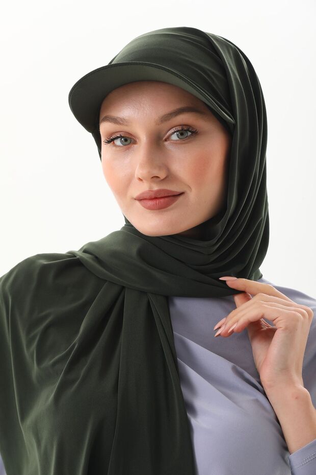 Şapkalı Sandy Şal - 4