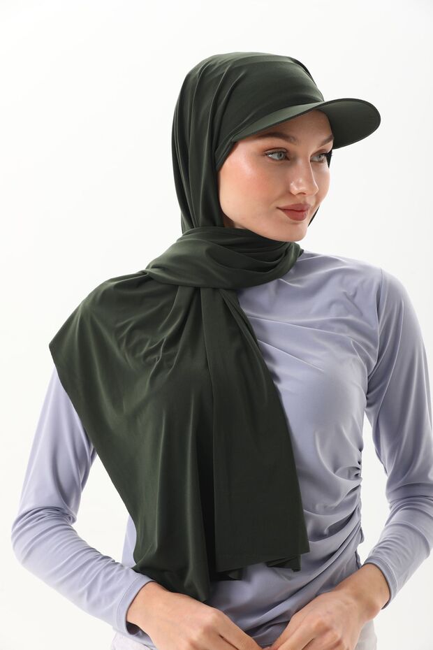 Şapkalı Sandy Şal - 3