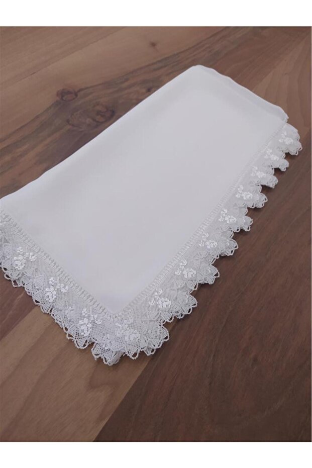 ROSE EMBROIDERED SINGLE SIDED WOMEN'S SCARF