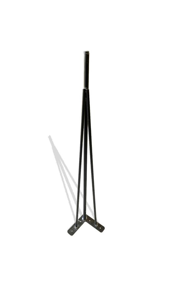Ahşap Masa Ayağı Metal Tasarım Yemek Ve Çalışma Masası Ayağı 80 Cm 1 Adet - 1