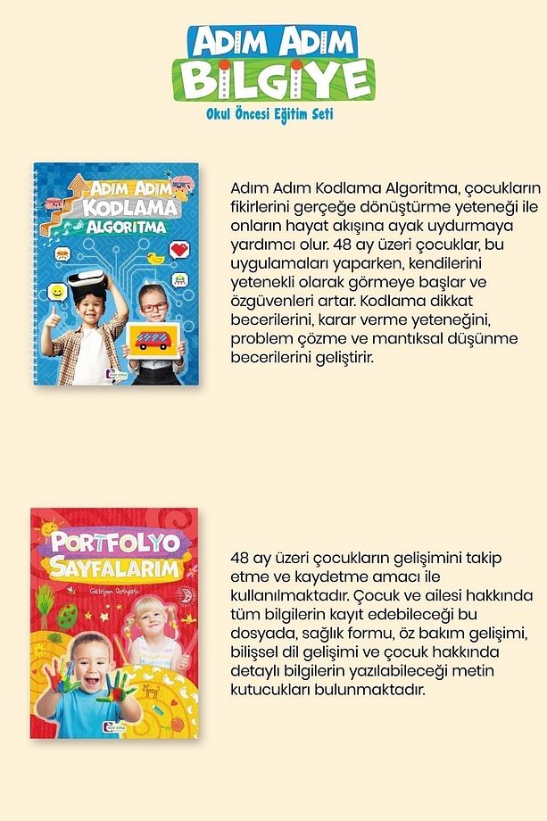 Adım Adım Bilgiye Okul Öncesi Eğitim Seti - 5