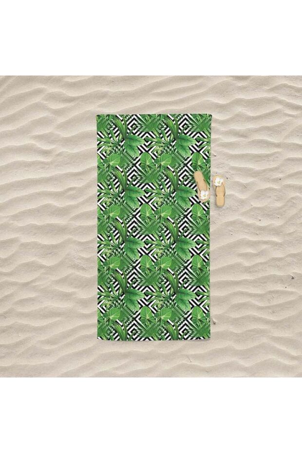 Sea and Beach Printed Towel