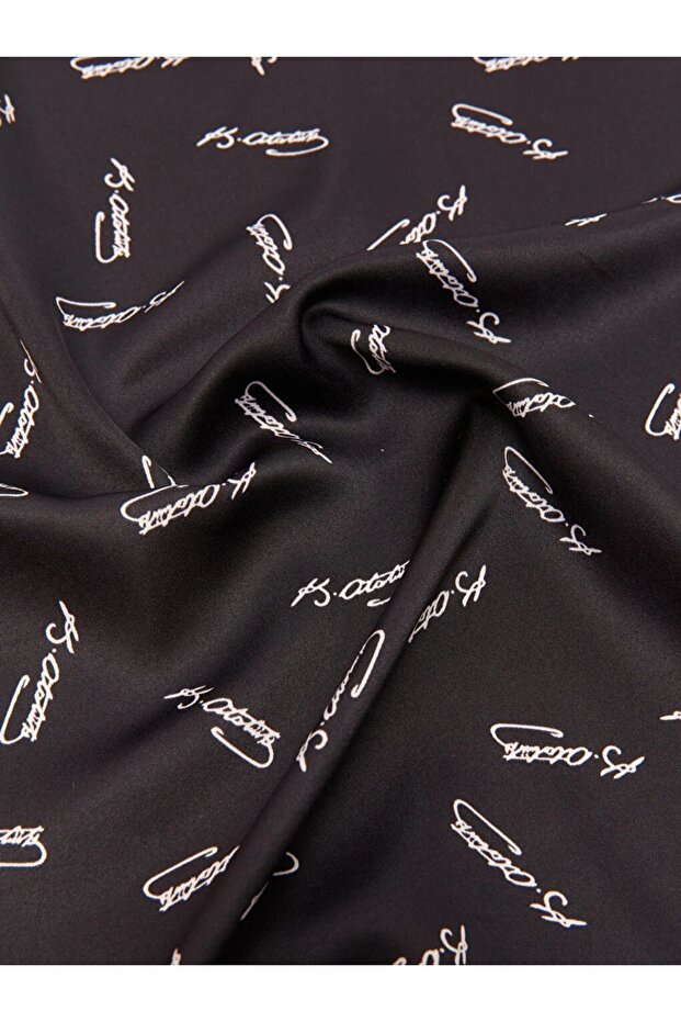 LCW ACCESSORIES Atatürk Baskılı Kız Çocuk Fular - 4