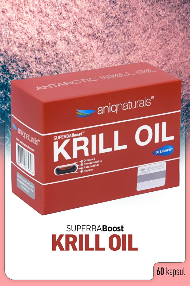 Krill Oil 60 Licaps ( Kutu ) - 1