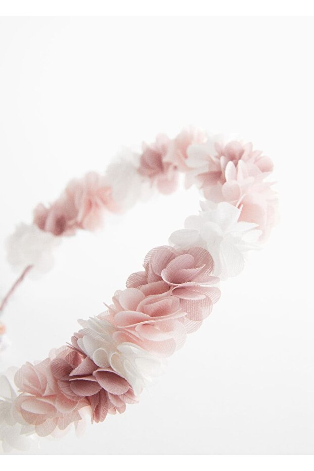 Embossed Flower Patterned Crown - 3