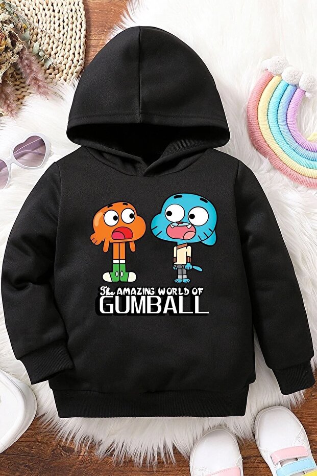 سويت شيرت مطبوع عليه دببة صديقة للأطفال