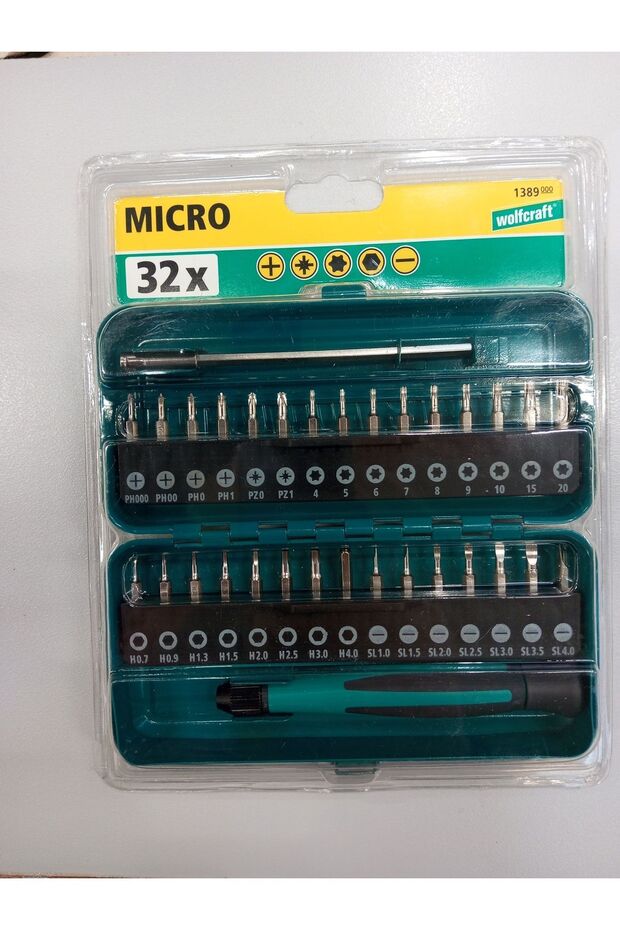 32 Parça Micro Vidalama Uç Seti - 1