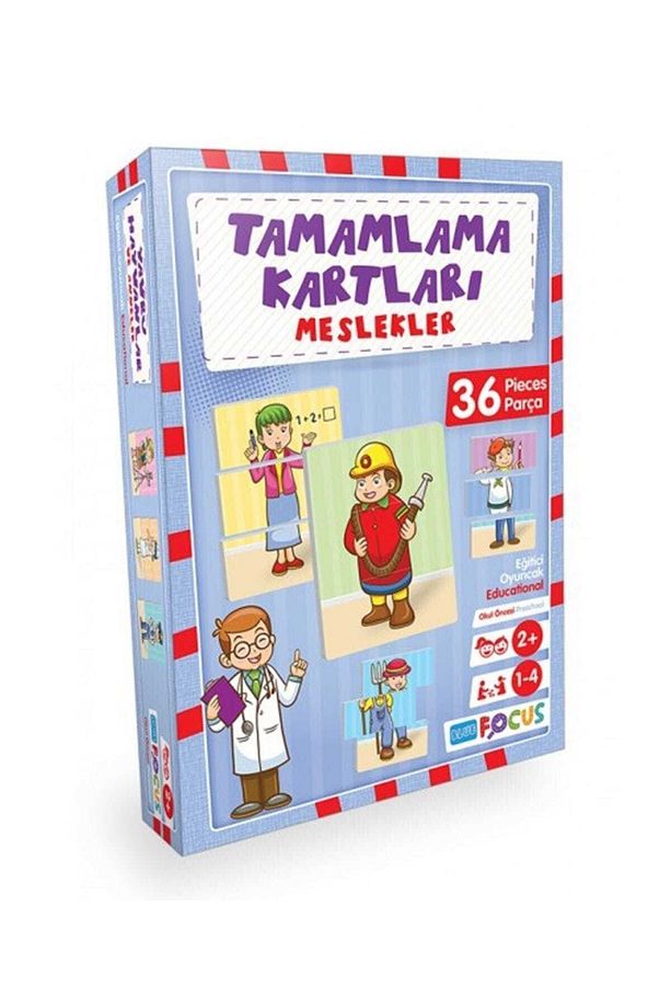 Tamamlama Kartları - Meslekler (BF154) - NULL - 1