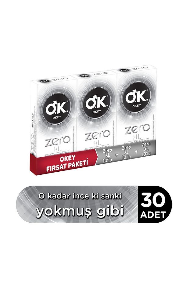 Zero Xl 30'lu Prezervatif - 1