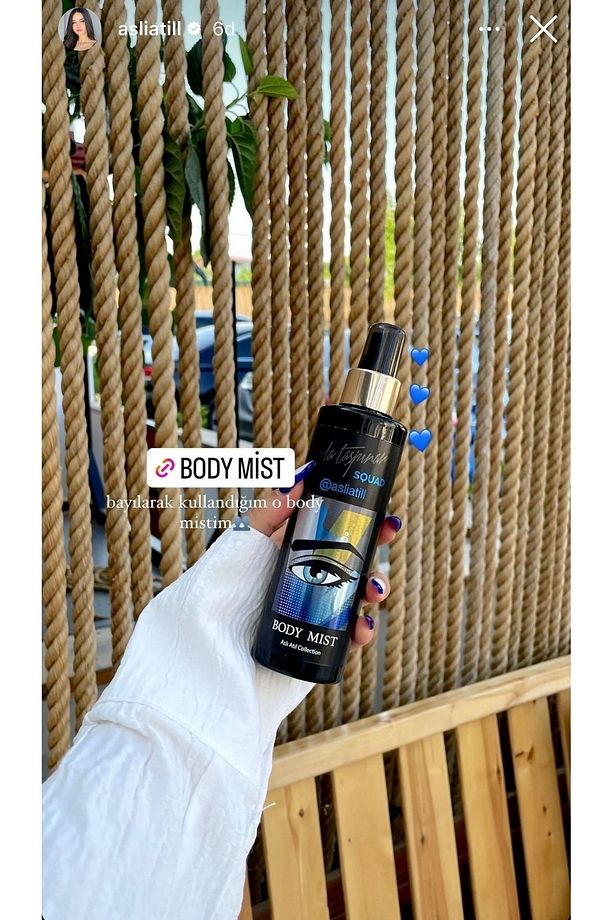 Squad Aslı Atil Collection Body Mist Vücut Spreyi 200ml. (EGX73) - 3