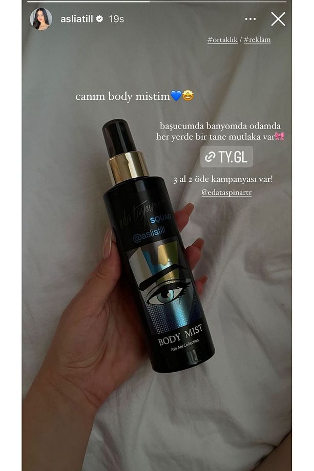 Squad Aslı Atil Collection Body Mist Vücut Spreyi 200ml. (EGX73) - 4
