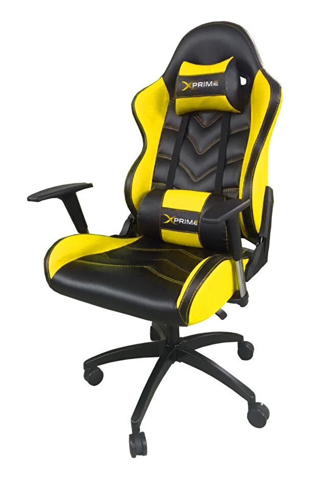 Xprime One Oyuncu Koltuğu Sarı 7555s - 1