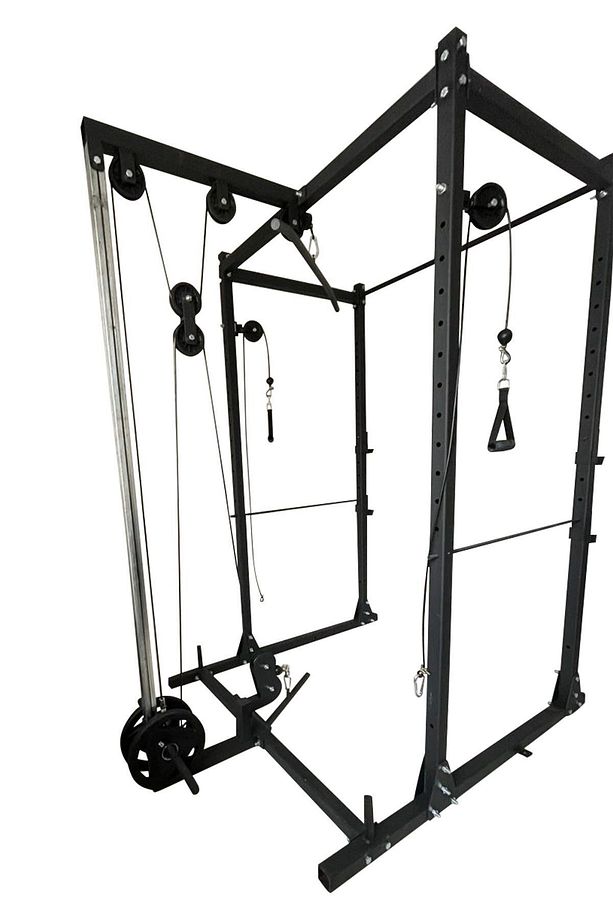Power Rack / Squat / Bench / Latpulldown & Row Machine - 3