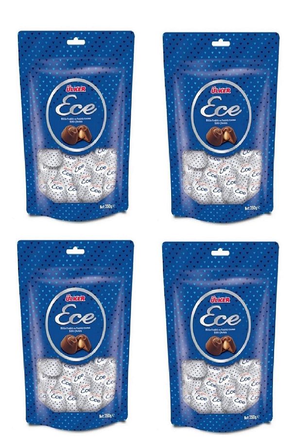 Ece Ikramlık Çikolata Fındıklı 350gr X 4 Adet - 1