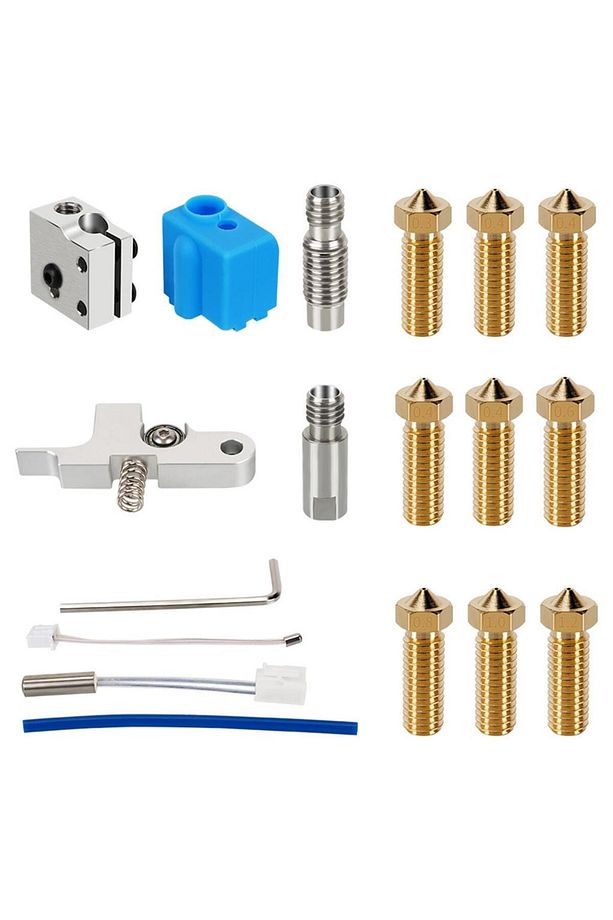 Artillery Sidewinder X1-X2 Genius Pro Hotend Seti(0.3-0.4-0.6-0.8-1.0-1.2 Nozzle) - 1