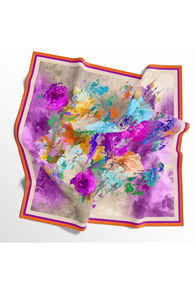Silk Voile 90x90 Summer Thin Scarf - 030010
