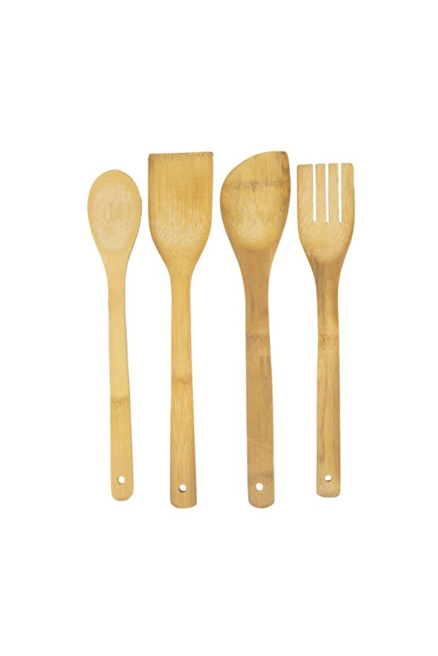 4’lü Bambu Kaşık Set - 1