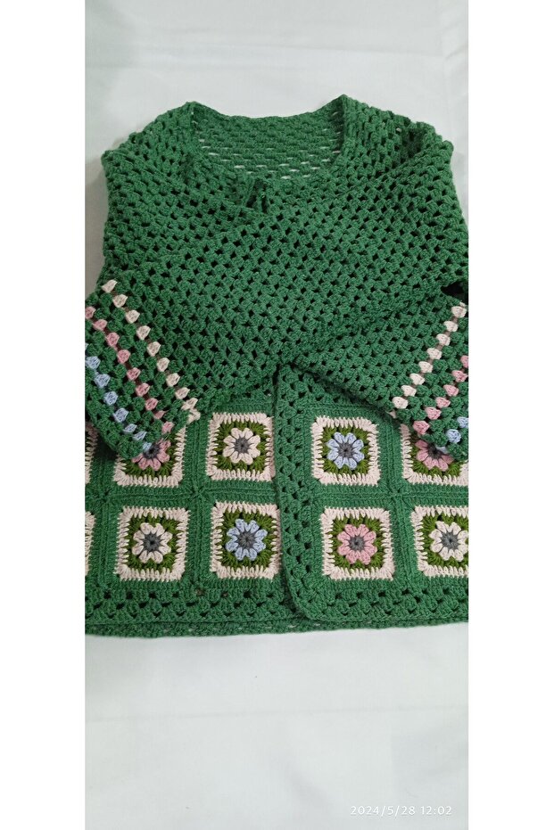 Motif el örgüsü hirka - 3