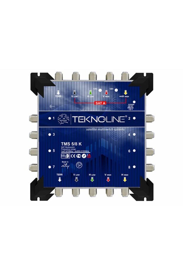 5x8 Kaskatlı Multıswıtch Uydu Dağıtım Santralı - 1