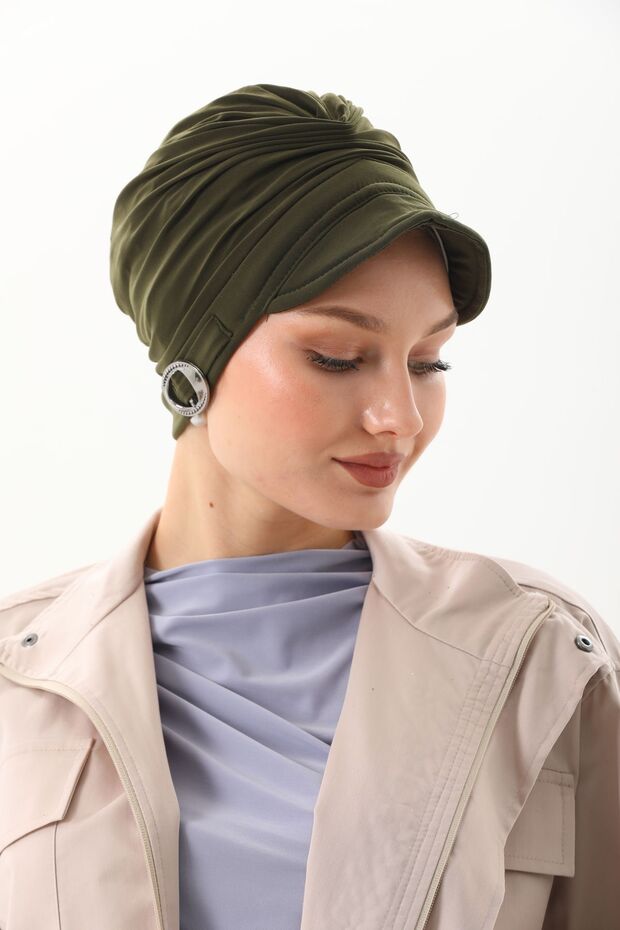 Tokalı Şapka Bone - 1