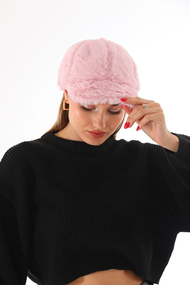 قبعة مسحوق قطيفة - 1