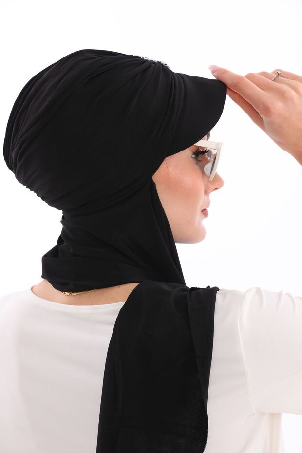 قبعة وشاح - 4