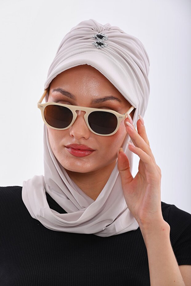 قبعة وشاح - 6