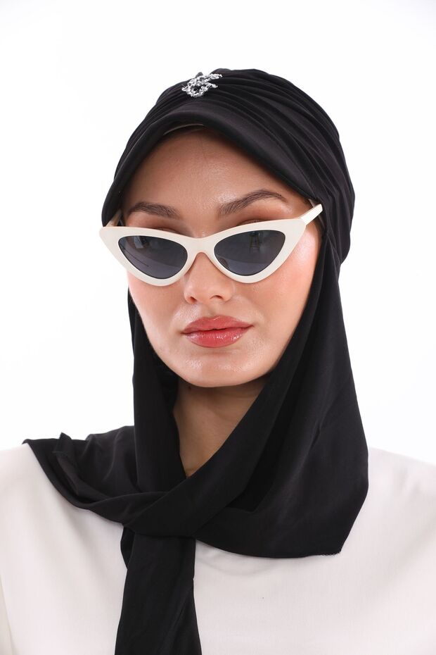 قبعة وشاح - 1