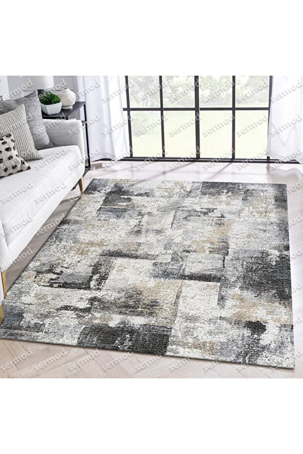 106-sponge New Season I Modern Antique Anti-Slip Elastic Carpet Cover