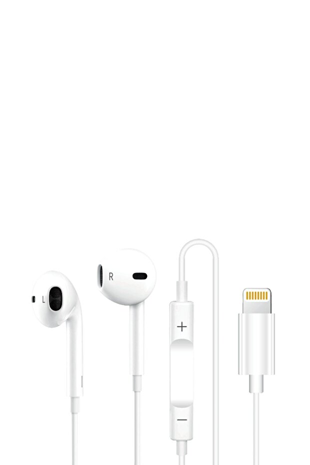 2051 Kablolu Kulak Içi Kulaklık / Ios Lightning Uçlu / Mikrofonlu / 1.2m Kablo - 3