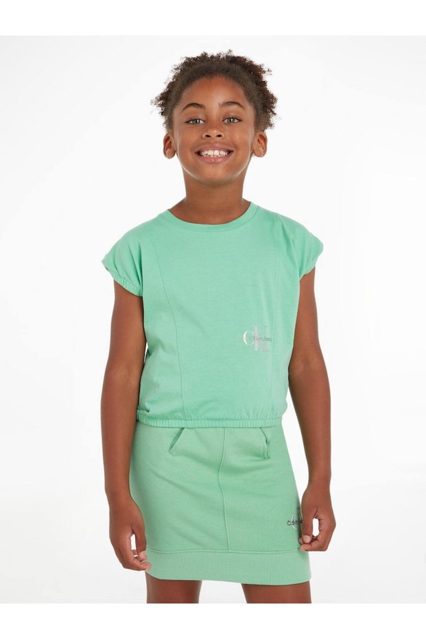 Green Girl's T-Shirt - IG0IG02009L1C