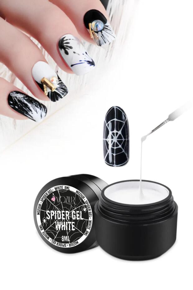 Spider Jel 8ml - White - 1
