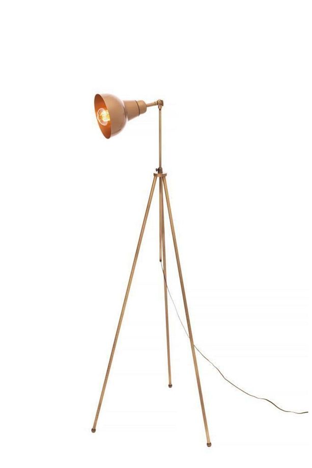 Tripod Lav Başlıklı Eskitme Lambader - 1